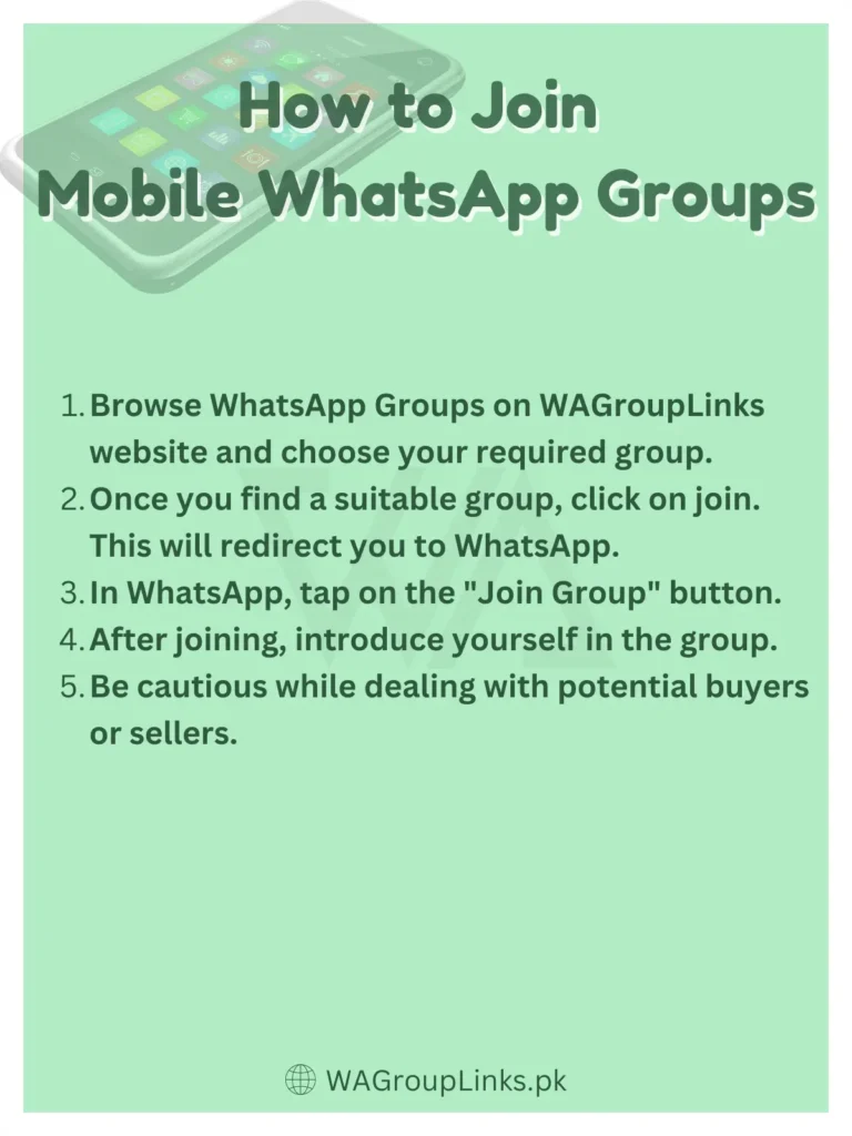 How to join Mobile WhatsApp Groups